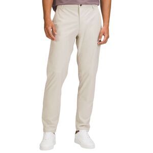Lululemon Men's Commission Classic-Fit Pant 30" Warpstreme in Silverstone 32